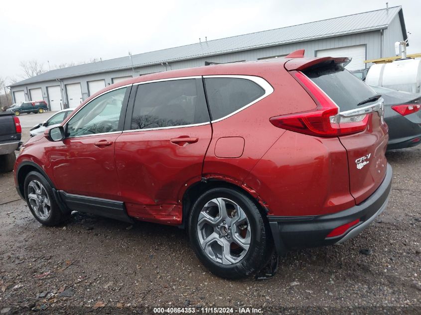 2018 Honda Cr-V Ex-L/Ex-L Navi VIN: 2HKRW2H83JH641904 Lot: 40864353