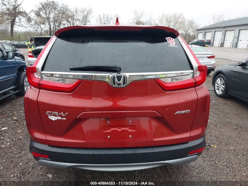 2018 Honda Cr-V Ex-L/Ex-L Navi VIN: 2HKRW2H83JH641904 Lot: 40864353