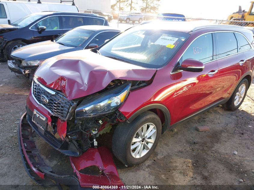 2020 Kia Sorento 2.4L Lx VIN: 5XYPG4A32LG680556 Lot: 40864369