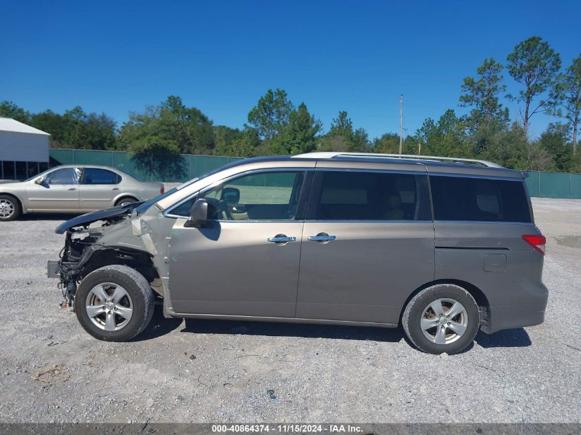 2014 Nissan Quest Sv VIN: JN8AE2KP5E9102266 Lot: 40864374