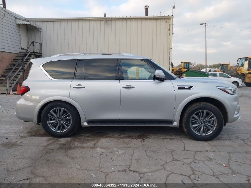 2022 Infiniti Qx80 Luxe Awd VIN: JN8AZ2AEXN9291789 Lot: 40864392