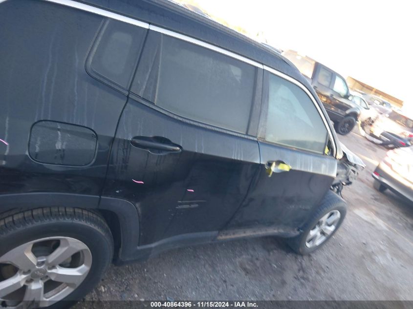 2018 Jeep Compass Latitude Fwd VIN: 3C4NJCBB8JT108616 Lot: 40864396