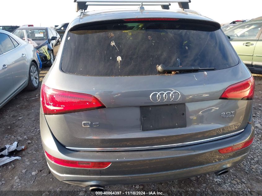 2016 Audi Q5 2.0T Premium VIN: WA1L2AFP7GA057022 Lot: 40864397