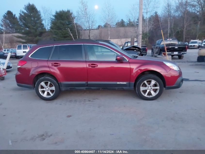 2013 Subaru Outback 2.5I Limited VIN: 4S4BRBLC9D3258596 Lot: 40864407