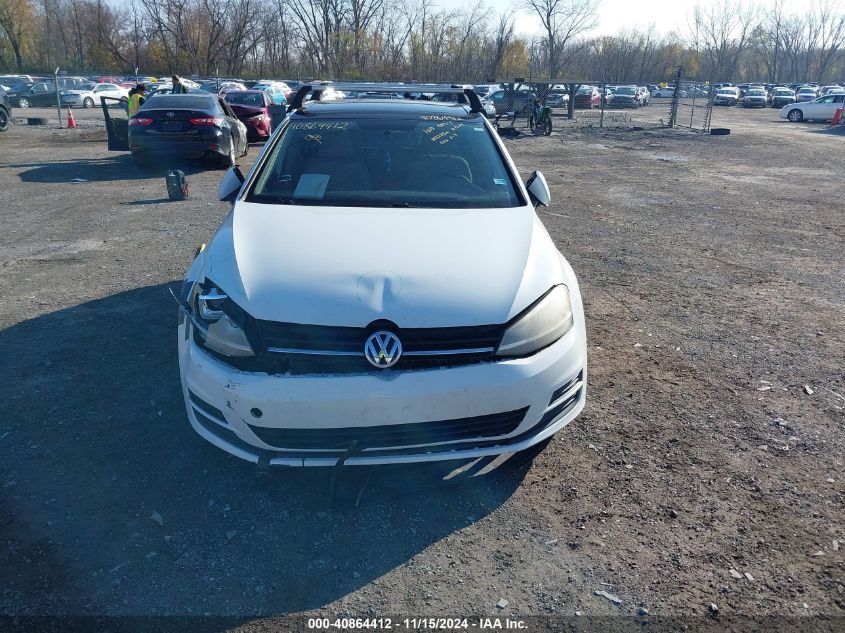 2015 Volkswagen Golf Tsi S 4-Door VIN: 3VW217AU3FM009388 Lot: 40864412