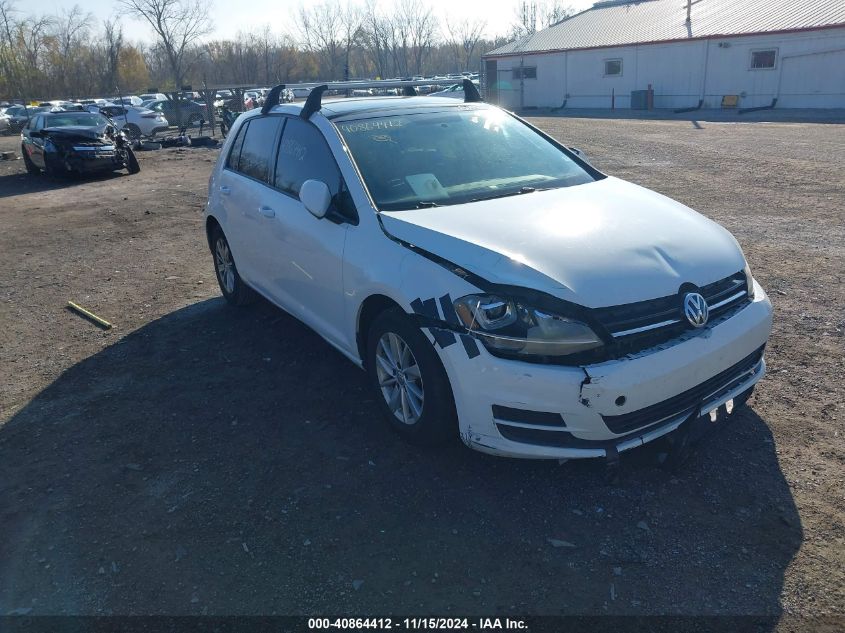 VIN 3VW217AU3FM009388 2015 VOLKSWAGEN GOLF no.1