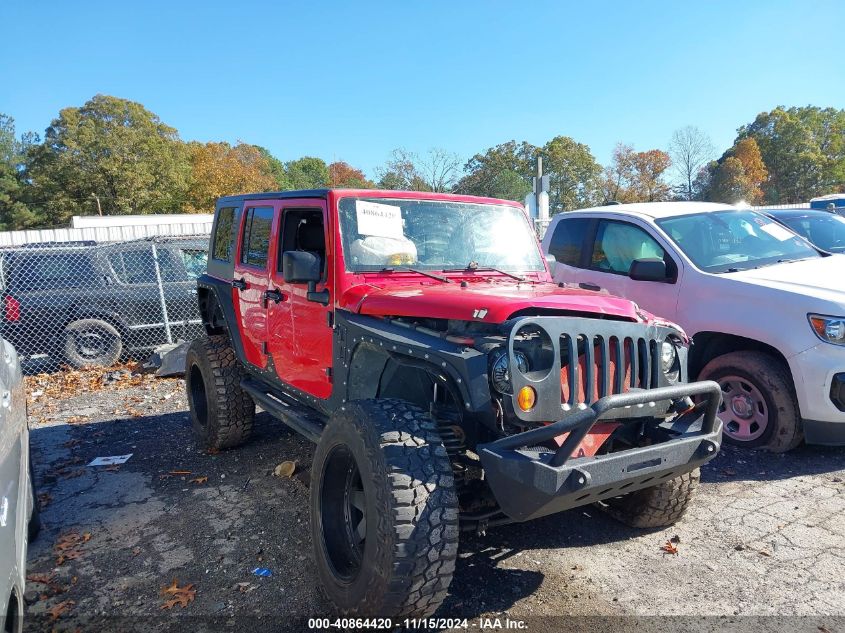 2008 Jeep Wrangler Unlimited X VIN: 1J8GA39148L510606 Lot: 40864420