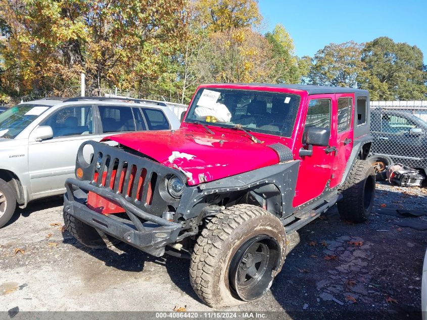 2008 Jeep Wrangler Unlimited X VIN: 1J8GA39148L510606 Lot: 40864420