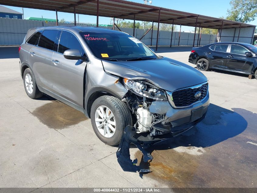 2019 KIA SORENTO 2.4L LX - 5XYPG4A38KG509633