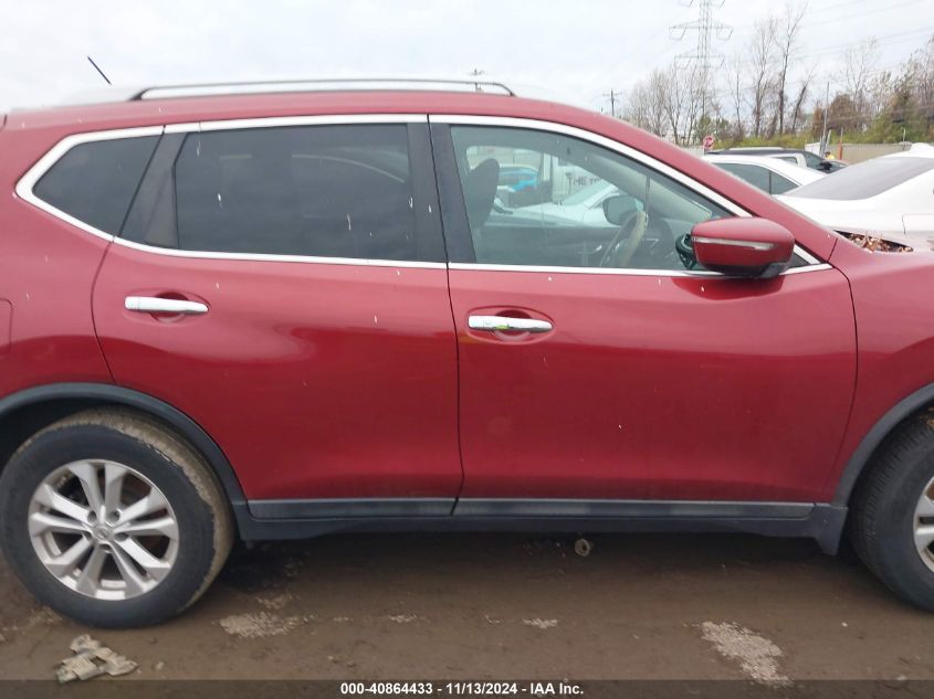 2015 Nissan Rogue Sv VIN: 5N1AT2ML1FC849424 Lot: 40864433