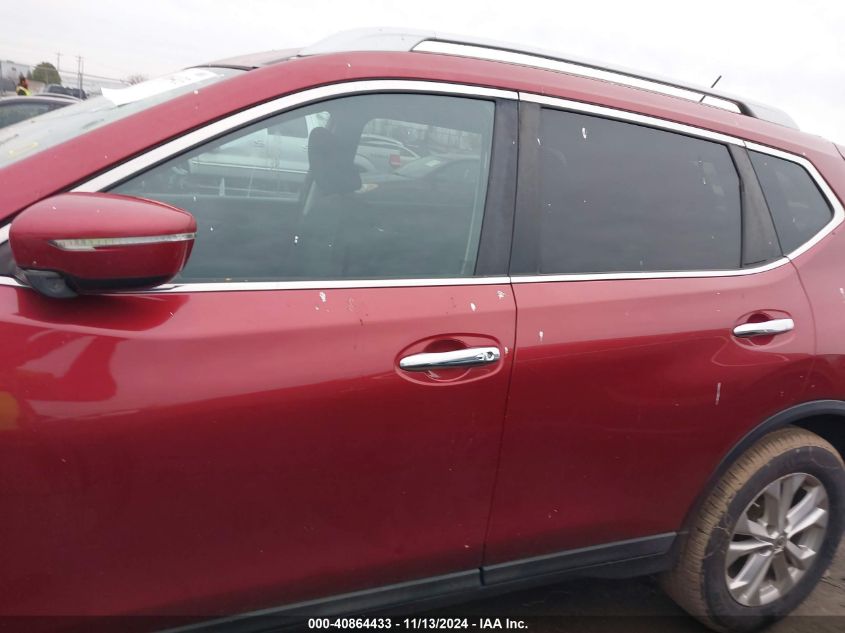 2015 Nissan Rogue Sv VIN: 5N1AT2ML1FC849424 Lot: 40864433