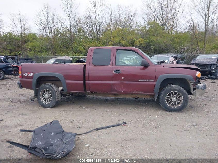 2002 GMC Sierra 2500Hd Sle VIN: 1GTHK29UX2D285696 Lot: 40864439