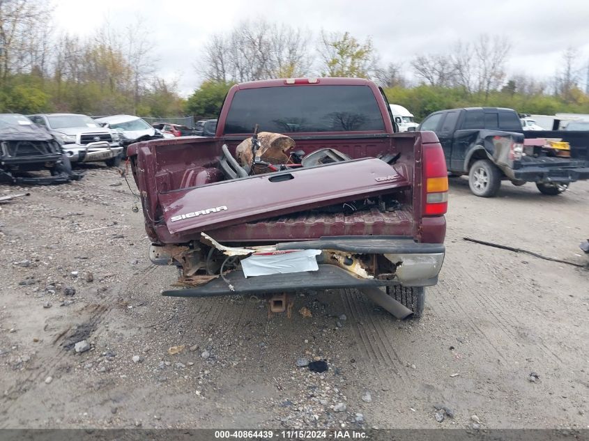 2002 GMC Sierra 2500Hd Sle VIN: 1GTHK29UX2D285696 Lot: 40864439