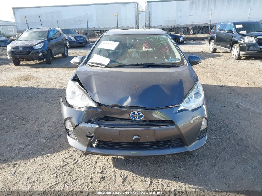 2014 Toyota Prius C Two VIN: JTDKDTB30E1063851 Lot: 40864442