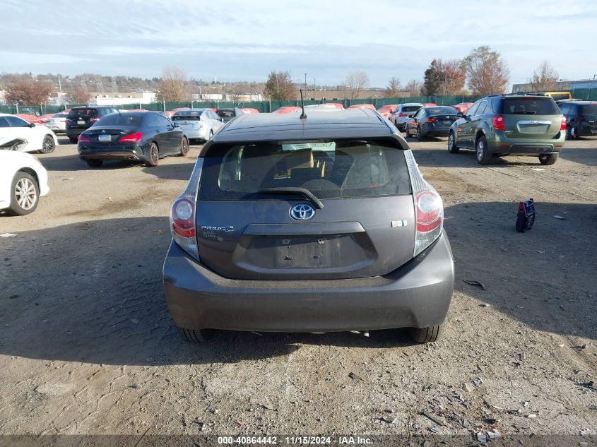 2014 Toyota Prius C Two VIN: JTDKDTB30E1063851 Lot: 40864442