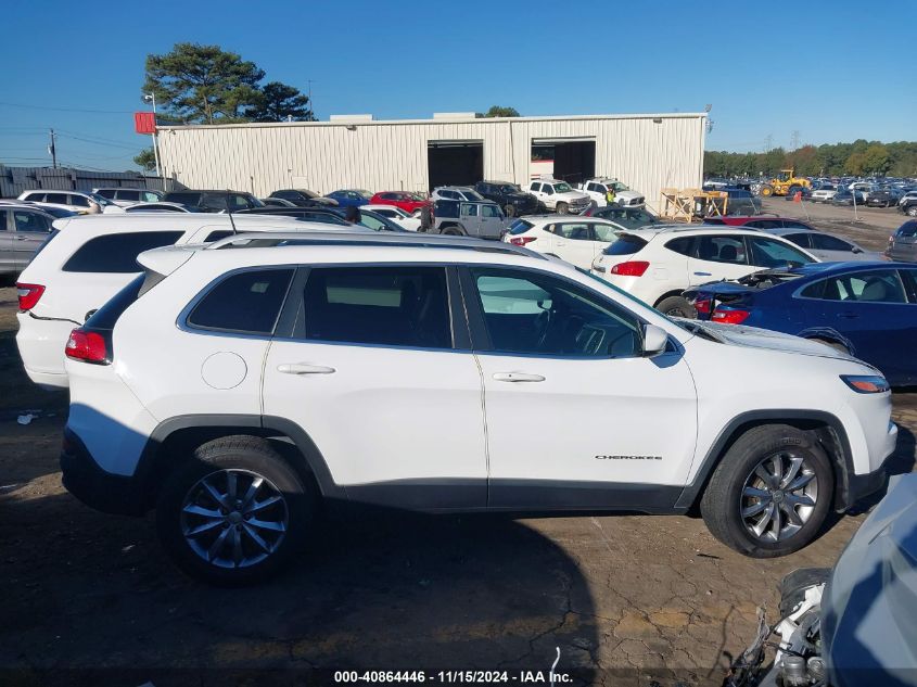 2018 Jeep Cherokee Limited 4X4 VIN: 1C4PJMDB8JD526742 Lot: 40864446