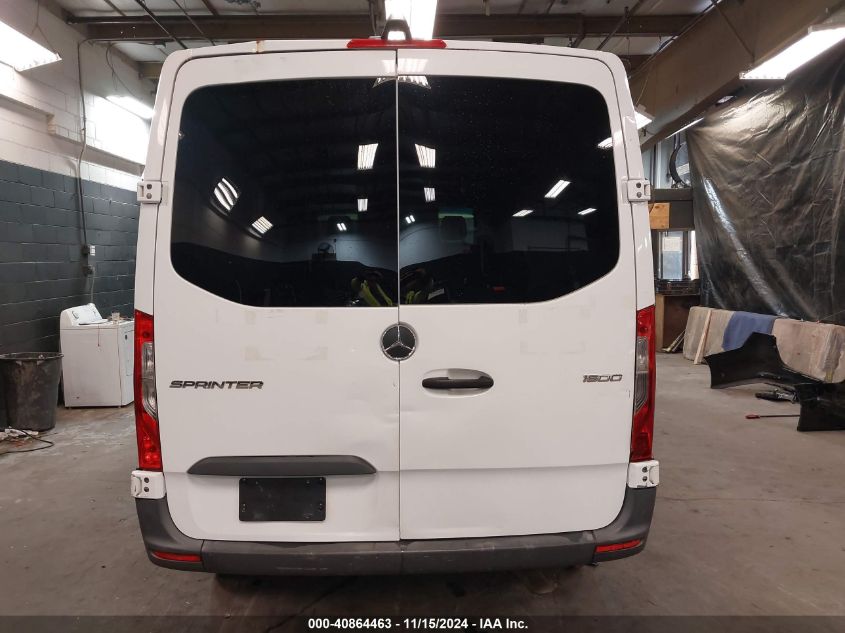 2019 Mercedes-Benz Sprinter 1500 VIN: WD4PE7ED8KT015888 Lot: 40864463