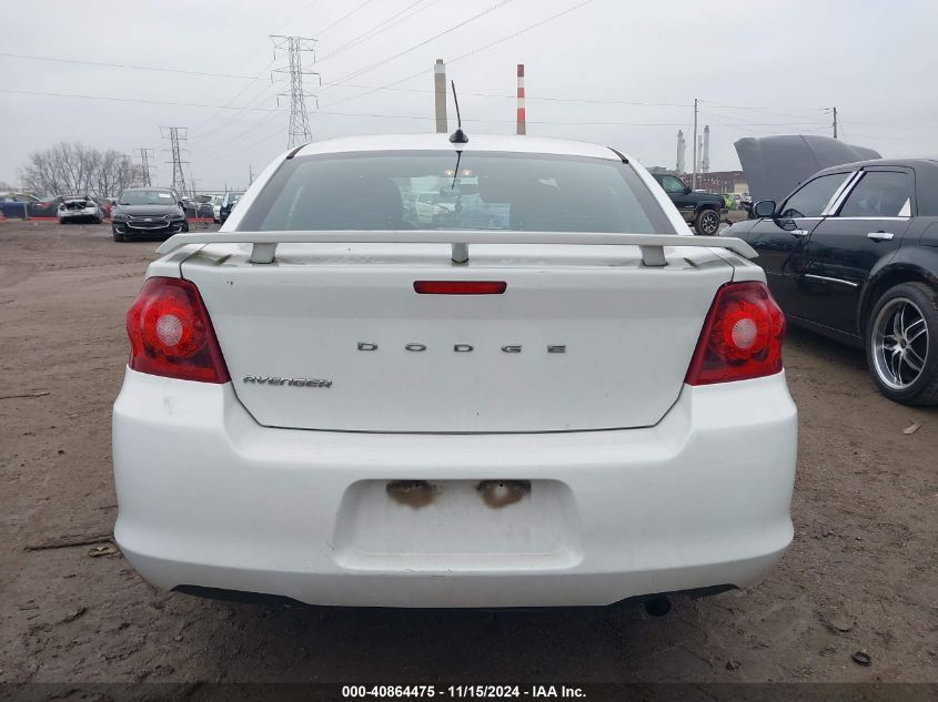 2014 Dodge Avenger Se VIN: 1C3CDZAB5EN175509 Lot: 40864475