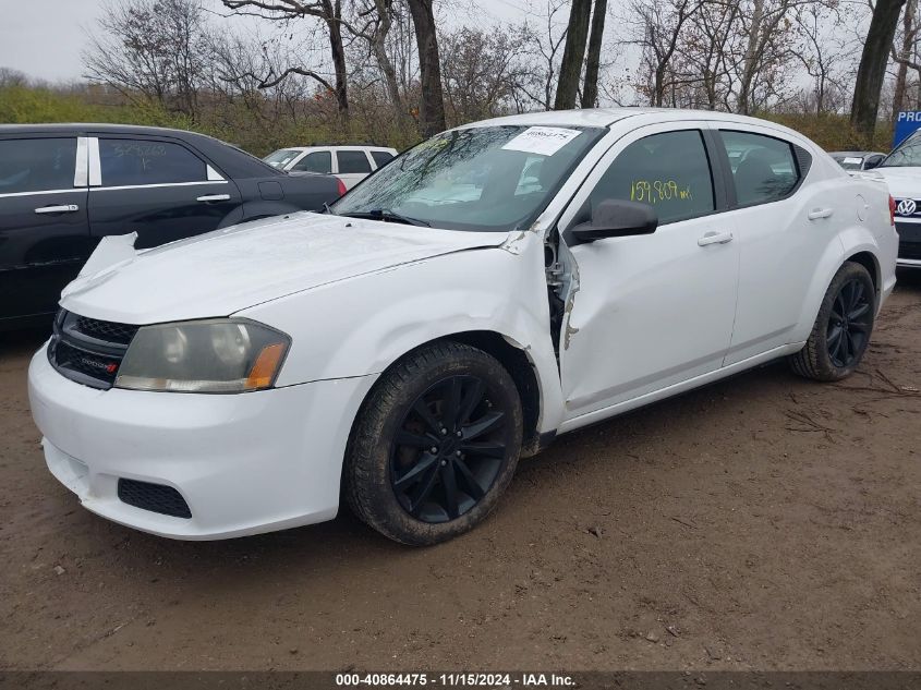 2014 Dodge Avenger Se VIN: 1C3CDZAB5EN175509 Lot: 40864475