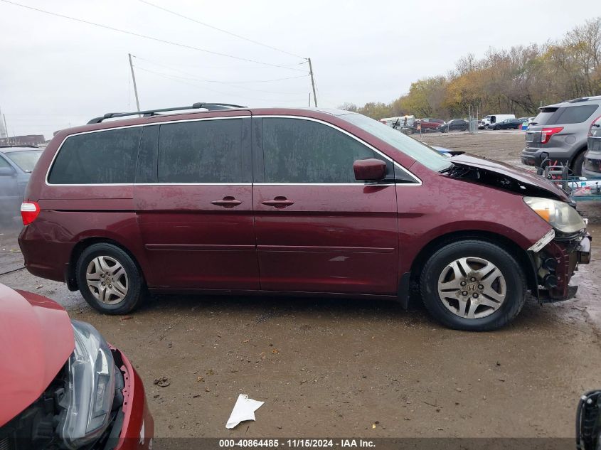 2007 Honda Odyssey Ex-L VIN: 5FNRL38717B431590 Lot: 40864485