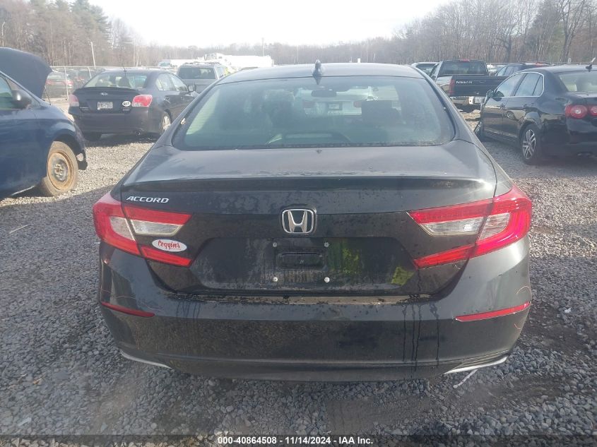 2021 Honda Accord Lx VIN: 1HGCV1F13MA033273 Lot: 40864508