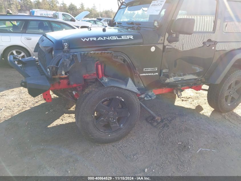 2010 Jeep Wrangler Sport VIN: 1J4AA2D16AL216929 Lot: 40864529