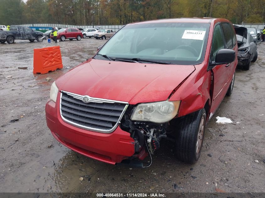 2008 Chrysler Town & Country Lx VIN: 2A8HR44H18R708123 Lot: 40864531