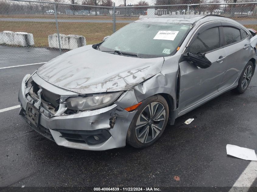 2016 Honda Civic Ex-T VIN: 19XFC1F37GE218897 Lot: 40864539