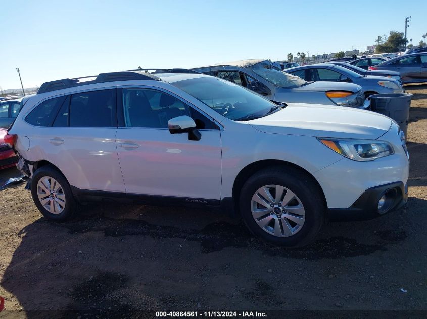 2016 Subaru Outback 2.5I Premium VIN: 4S4BSAHC8G3321697 Lot: 40864561