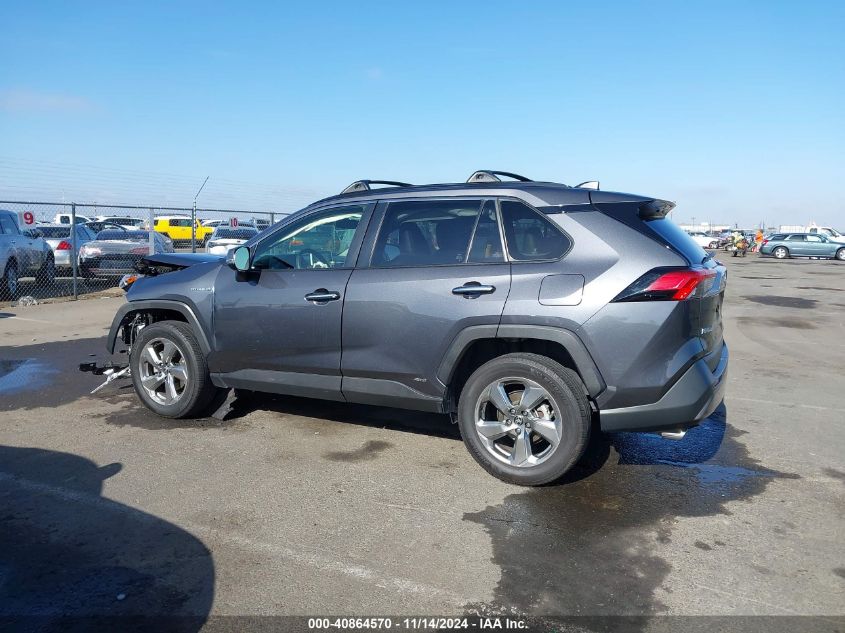 2020 Toyota Rav4 Hybrid Limited VIN: JTMDWRFV1LD538419 Lot: 40864570