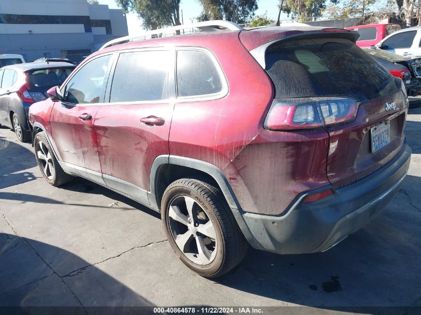 2019 Jeep Cherokee Limited Fwd VIN: 1C4PJLDN1KD175288 Lot: 40864578