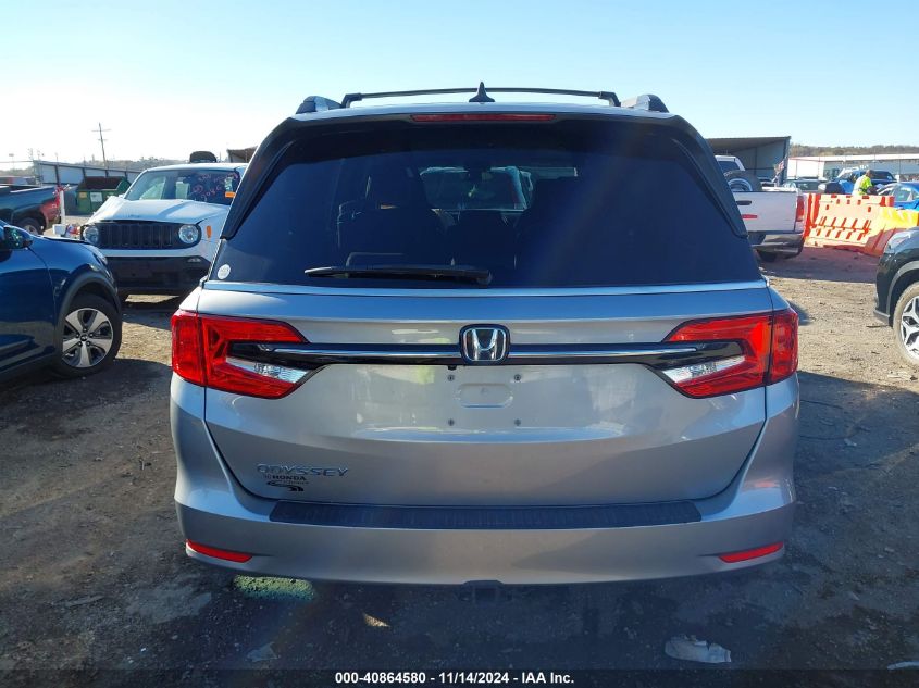 2022 Honda Odyssey Ex-L VIN: 5FNRL6H74NB019128 Lot: 40864580