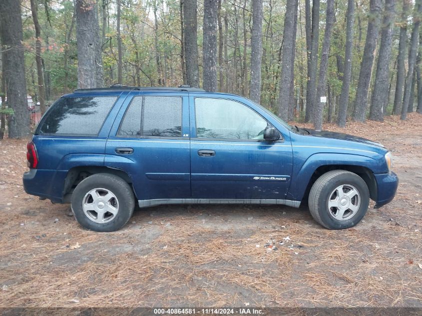 2002 Chevrolet Trailblazer Ls VIN: 1GNDS13S022501144 Lot: 40864581