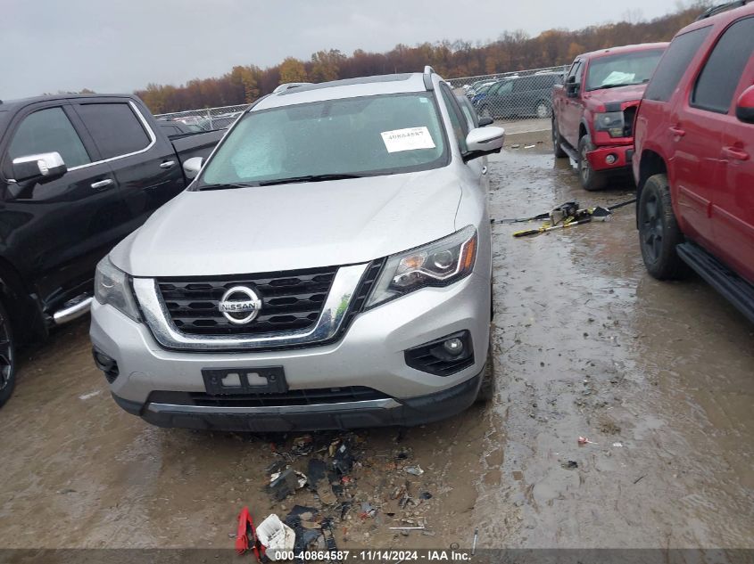 2017 Nissan Pathfinder Platinum VIN: 5N1DR2MM8HC670952 Lot: 40864587