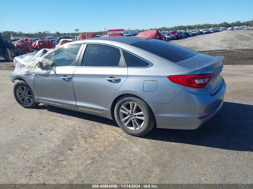 2017 HYUNDAI SONATA - 5NPE24AFXHH516875