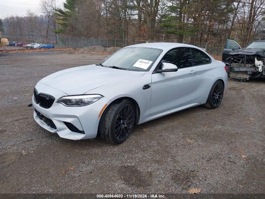 VIN WBS2U7C59KVB09247 2019 BMW M2, Competition no.2