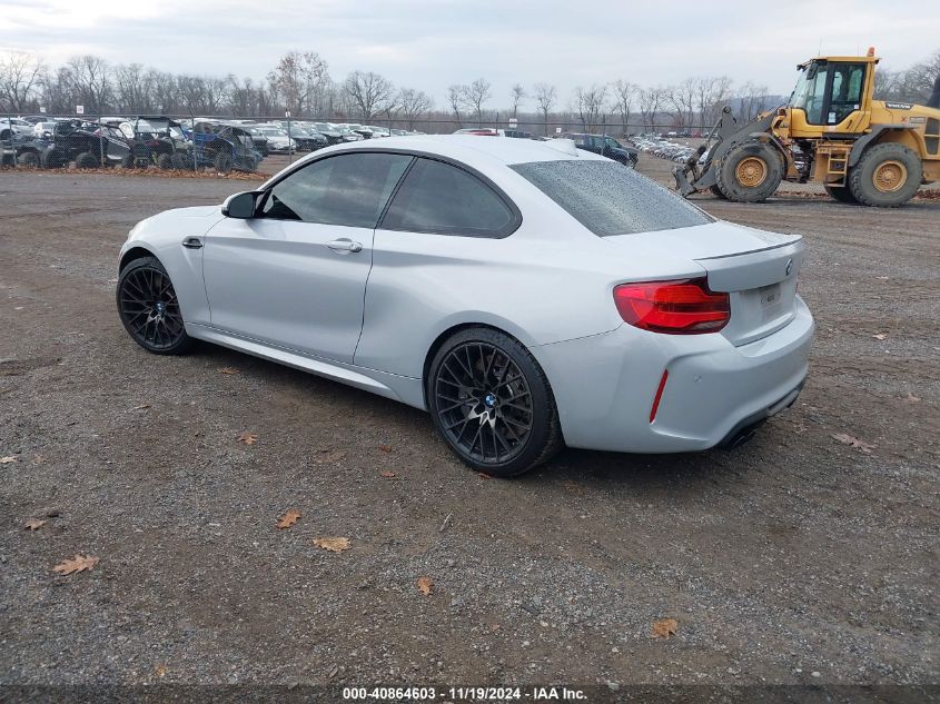 VIN WBS2U7C59KVB09247 2019 BMW M2, Competition no.3