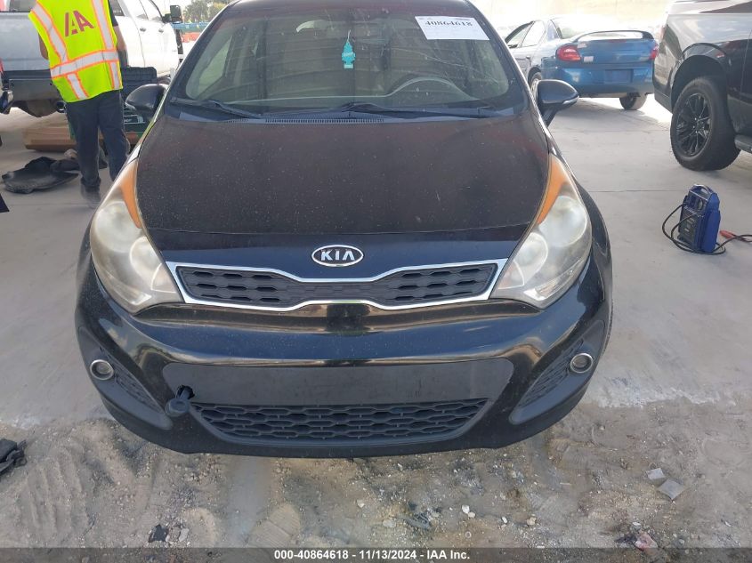 2012 Kia Rio5 Ex VIN: KNADN5A38C6021511 Lot: 40864618