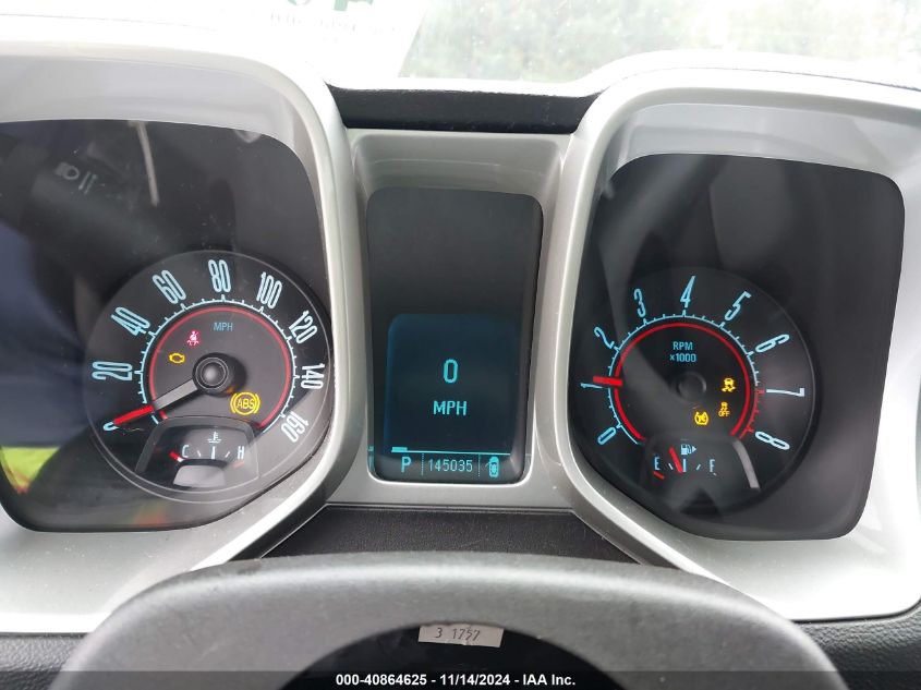 2011 CHEVROLET CAMARO VIN: 2G1FA1ED3B9165616