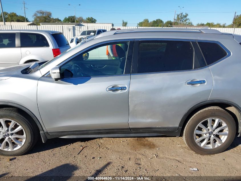 2017 Nissan Rogue Sv VIN: KNMAT2MTXHP575009 Lot: 40864639