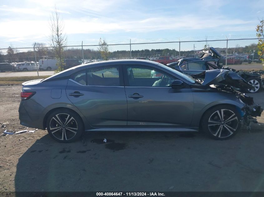 2020 Nissan Sentra Sr Xtronic Cvt VIN: 3N1AB8DVXLY275133 Lot: 40864647