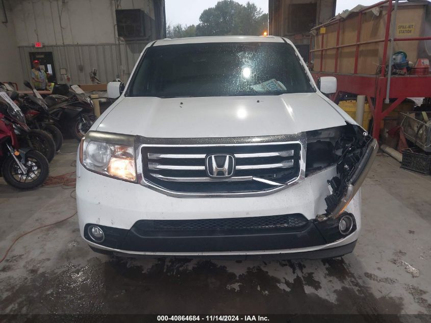 2012 Honda Pilot Ex-L VIN: 5FNYF3H56CB005664 Lot: 40864684