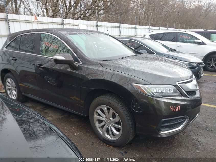 2016 Acura Rdx Technology Acurawatch Plus Packages/Technology Package VIN: 5J8TB4H56GL028183 Lot: 40864687