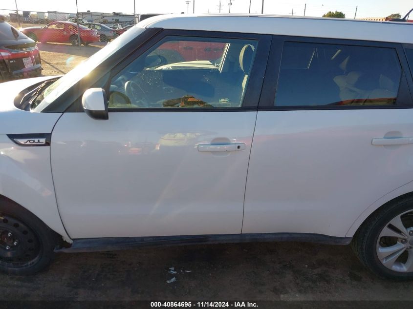 2015 Kia Soul + VIN: KNDJP3A54F7162435 Lot: 40864695