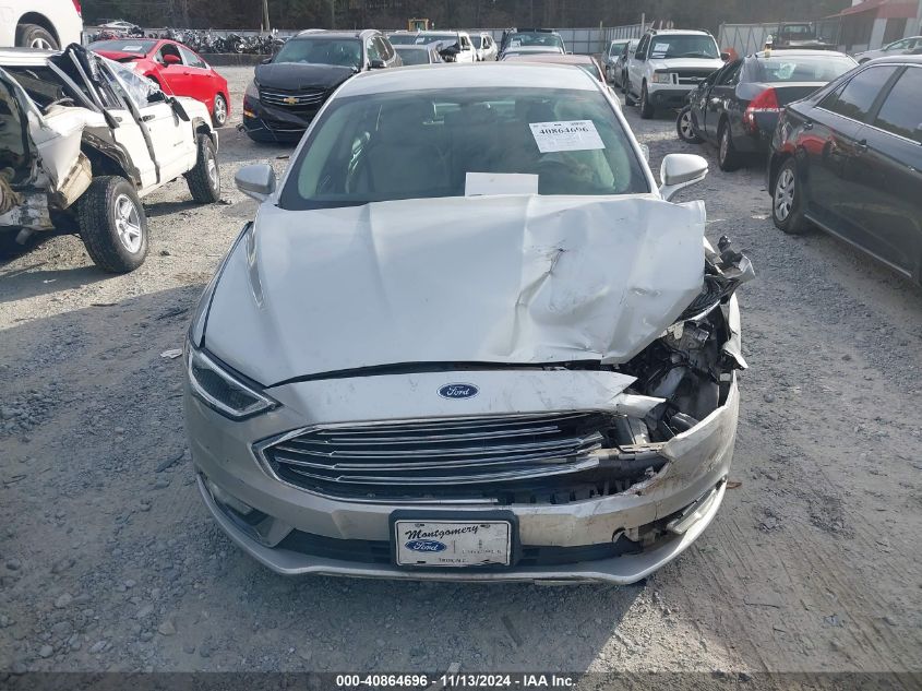 2018 Ford Fusion Hybrid Titanium VIN: 3FA6P0RU7JR247311 Lot: 40864696