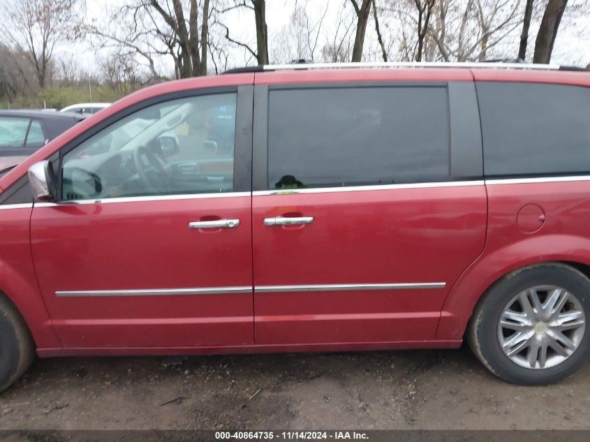 2010 Chrysler Town & Country Limited VIN: 2A4RR6DX6AR151837 Lot: 40864735