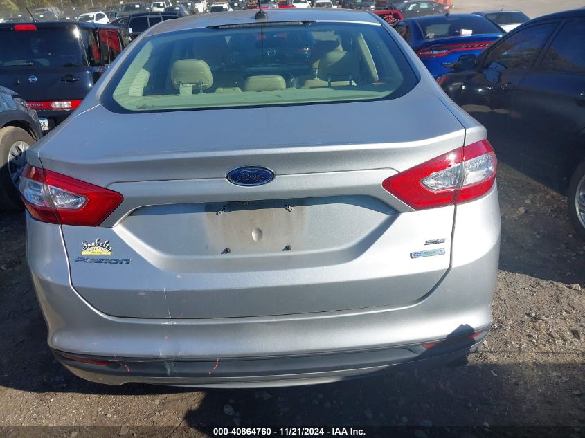 2013 Ford Fusion Se VIN: 3FA6P0HR5DR174330 Lot: 40864760