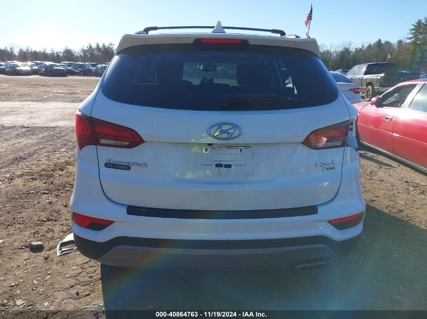 2017 Hyundai Santa Fe Sport 2.4L VIN: 5XYZUDLB8HG427061 Lot: 40864763