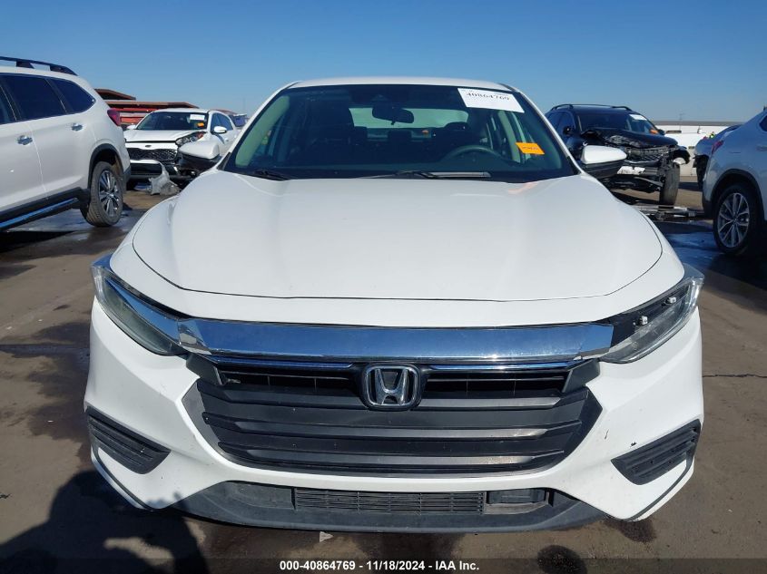 2019 Honda Insight Ex VIN: 19XZE4F59KE019126 Lot: 40864769