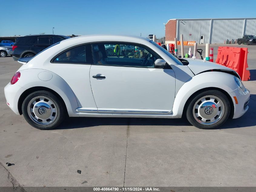 2015 Volkswagen Beetle 1.8T Classic VIN: 3VWF17AT4FM654382 Lot: 40864790